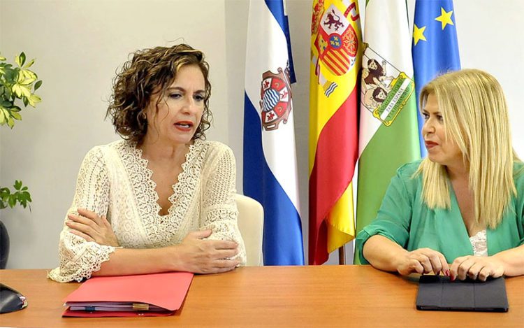 La ministra Montero visitaba en agosto el Consistorio jerezano / FOTO: Ayto.