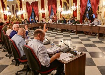 Ortiz se ha estrenado como portavoz popular / FOTO: Eulogio García