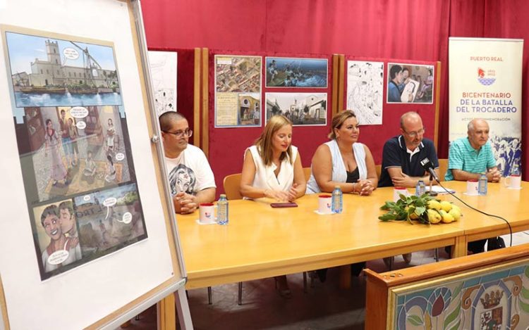 Presentación de la obra con dos de sus autores / FOTO: Ayto.