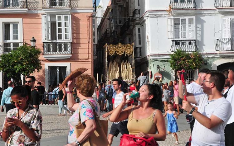 En verano de 2017 Cádiz acogió una Magna mariana / FOTO: Eulogio García