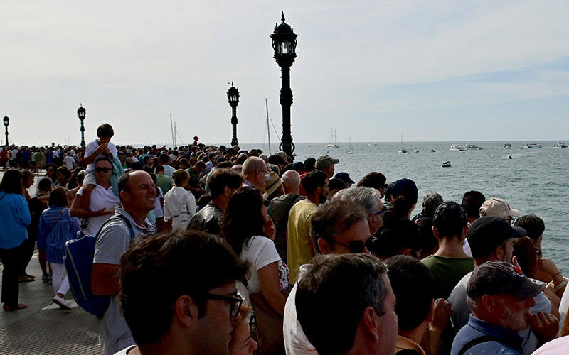 Cádiz engrandece la esperada segunda escala de SailGP a sus aguas: gana Francia, y toda la Bahía