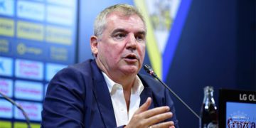 Un momento de la rueda de prensa en el estadio / FOTO: Cádiz CF