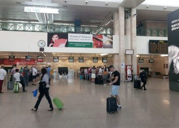 Zona de mostradores del aeropuerto jerezano / FOTO: DBC