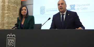 Rueda de prensa tras la reunión en Alcaldía / FOTO: Diputación