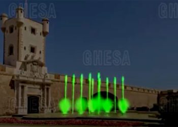 Una de las recreaciones virtuales de la futura fuente