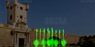 Una de las recreaciones virtuales de la futura fuente