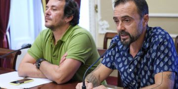 Kichi y Páez en rueda de prensa / FOTO: Ayto.