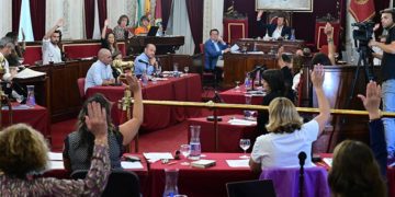Un momento del pleno de septiembre / FOTO: Eulogio García