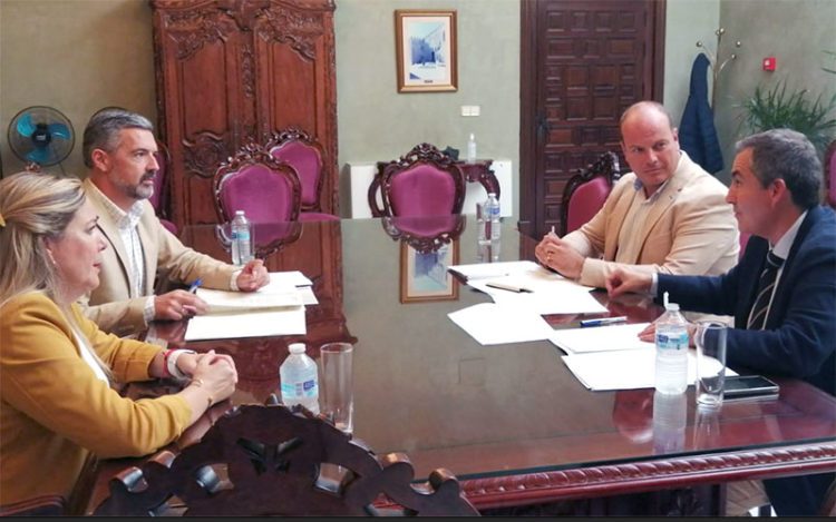 Un momento de la reunión / FOTO: Junta
