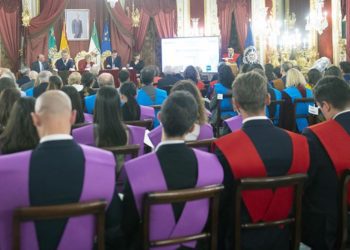 Un momento del acto de apertura del curso / FOTO: Diputación