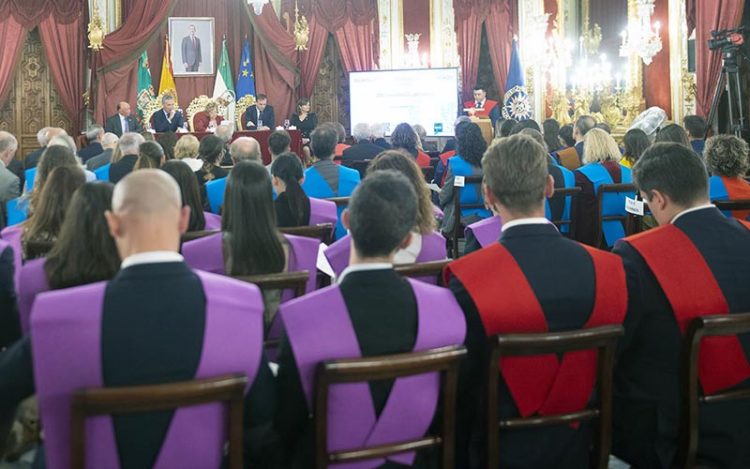 Un momento del acto de apertura del curso / FOTO: Diputación