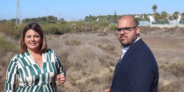 Amaya y Salguero en los suelos de Entrevías / FOTO: Ayto.