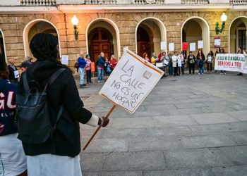 Una pasada concentración en San Juan de Dios / FOTO: Eulogio García