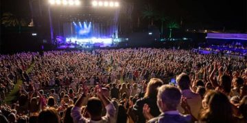 Raphael , triunfando en el concierto de 2021 / FOTO: CMF