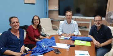 Un momento de la reunión en la sede de la Mancomunidad / FOTO: Pacma