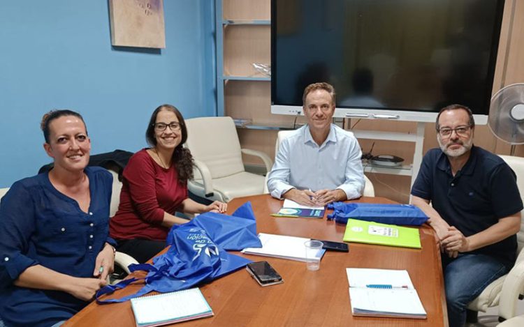 Un momento de la reunión en la sede de la Mancomunidad / FOTO: Pacma