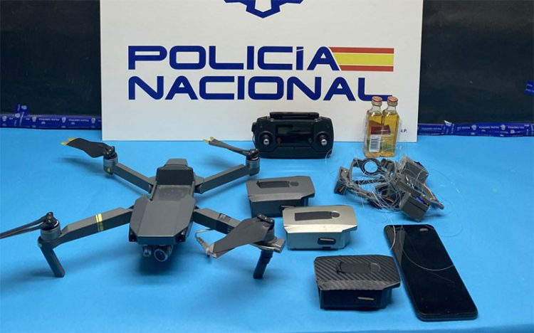 Los diferentes objetos intervenidos / FOTO: Policía Nacional