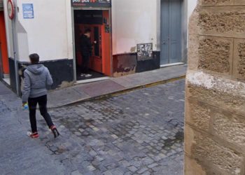 Un negocio de vending en pleno centro histórico