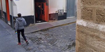 Un negocio de vending en pleno centro histórico