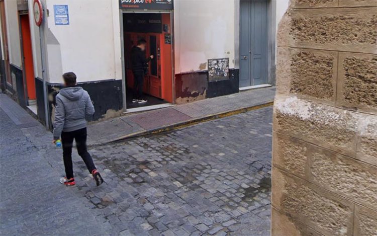 Un negocio de vending en pleno centro histórico