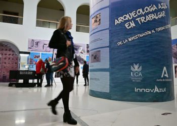 La exposición se ha montado en el patio del Museo / FOTO: Eulogio García