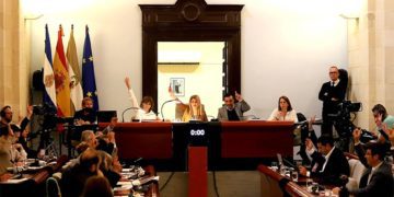 Un momento del pleno ordinario / FOTO: Ayto.
