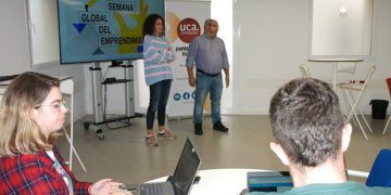 En la presentación de la iniciativa / FOTO: UCA