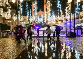 San Antonio, bien iluminada / FOTO: Eulogio García