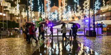 San Antonio, iluminada en 2022 / FOTO: Eulogio García