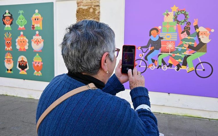 Inmortalizando la muestra temporal / FOTO: Eulogio García