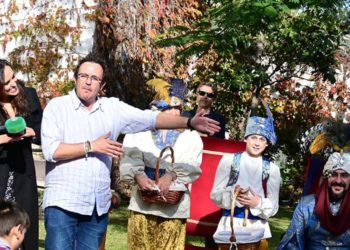 El todavía alcalde en un reciente acto navideño / FOTO: Eulogio García