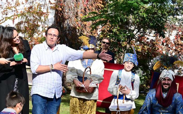 El todavía alcalde en un reciente acto navideño / FOTO: Eulogio García
