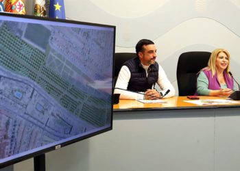 Presentando el proyecto de gran parque / FOTO: Ayto.