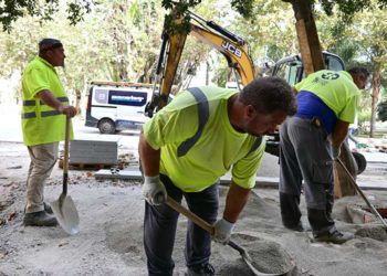 La construcción ha ayudado a que no suba el paro este mes / FOTO: Eulogio García