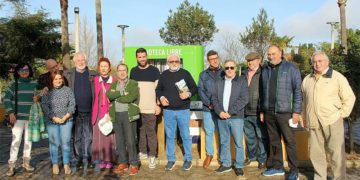Presentando el proyecto en Santa Ana / FOTO: Ayto.