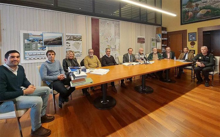 Un momento de la reunión de trabajo / FOTO: Ayto.