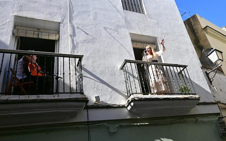 Una pasada cita de Flamenco en los balcones / FOTO: Eulogio García
