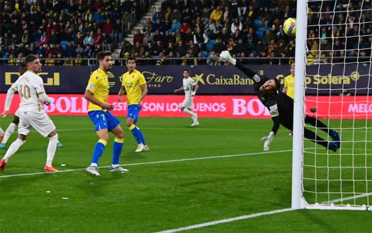 El gol de Brian Ocampo / FOTO: Eulogio García