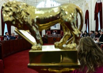 Un momento del pleno / FOTO: Eulogio García