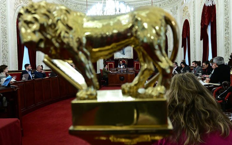 Un momento del pleno / FOTO: Eulogio García