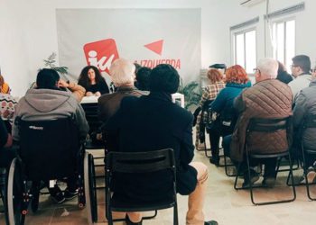 Un momento de la última asamblea local de IU / FOTO: IU