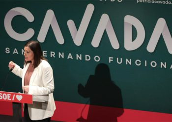 Un momento del discurso ante la militancia / FOTO: PSOE