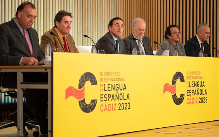 Un momento de la pasada presentación del Congreso en Madrid / FOTO: Ministerio de Exteriores