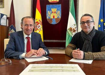 Román y Salado presentando las líneas generales del proyecto / FOTO: Ayto.
