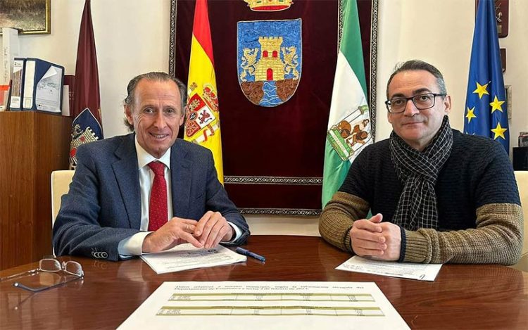 Román y Salado presentando las líneas generales del proyecto / FOTO: Ayto.