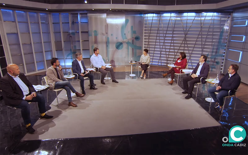 Los aspirantes a suceder a ‘Kichi’ en la Alcaldía de Cádiz esbozan sus perfiles, modos, ideas y alguna promesa en un primer debate televisivo