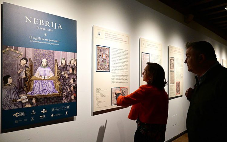 Un momento de la apertura de la muestra en el Castillo de Santa Catalina / FOTO: Eulogio García