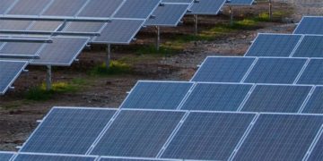Huerto solar, en una imagen de archivo