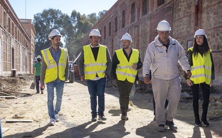 David de la Cruz, asesor del alcalde y aspirante a sucederlo, no faltó en la visita / FOTO: Ayto.