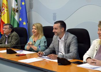 Ofreciendo detalles de los proyectos en rueda de prensa / FOTO: Ayto.